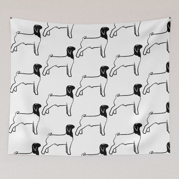 Item preview, Market Goat Silhouette - Not For Resale Without Permission designed and sold by lyric-olivares.