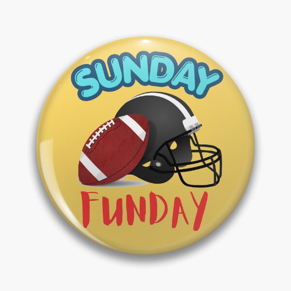 Item preview, Sunday Funday Football Season Sports Fan Design designed and sold by Evelashop.