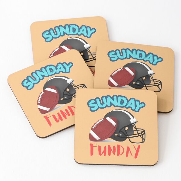 Item preview, Sunday Funday Football Season Sports Fan Design designed and sold by Evelashop.