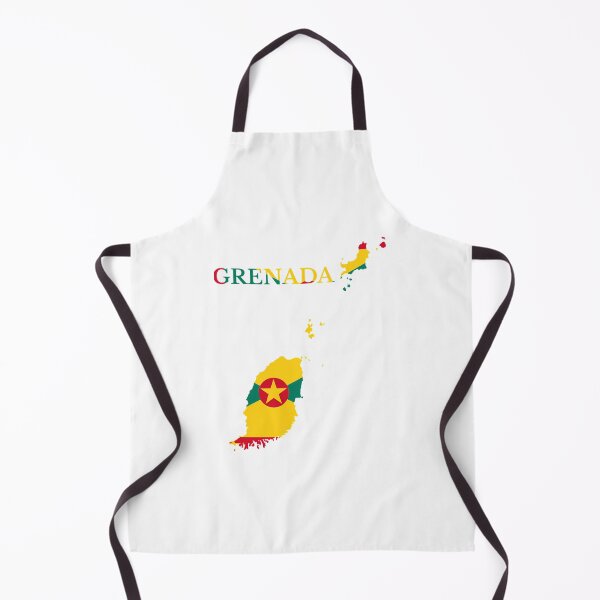 Item preview, Grenada Map Flag designed and sold by matthe-lopez.