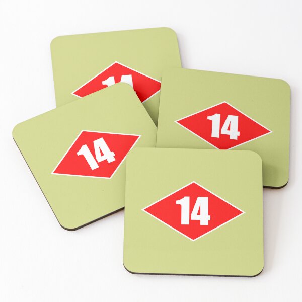 Item preview, FOURTEEN BEEP sticker designed and sold by gotucoveredart.