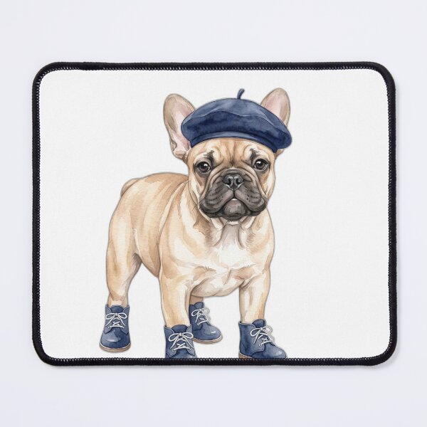 Item preview, French Bulldog Beret designed and sold by Tiffany Roy.