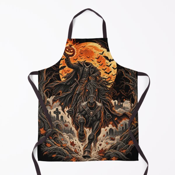 Item preview, Headless Horseman Pumpkin Rider Spooky Halloween Gothic Design designed and sold by will freed18.