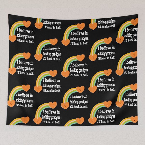 Item preview, I Believe In Holding Grudges I'Ll Heal In Hell  designed and sold by caterin-aasbne.