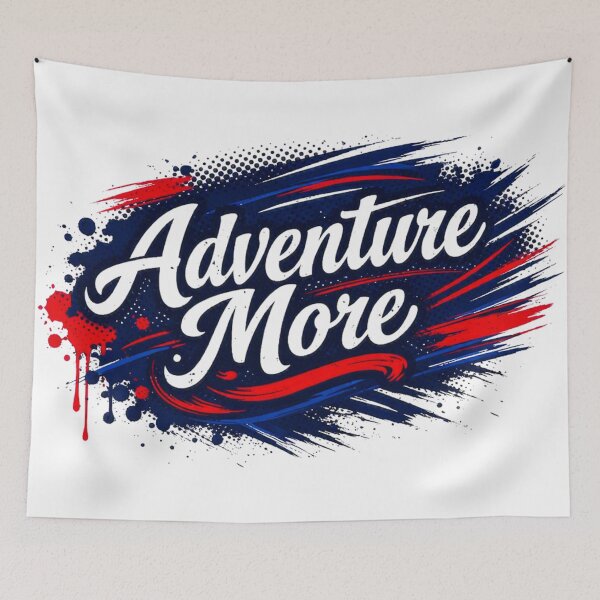 Item preview, Adventure More Trash Polka Dynamic  designed and sold by GabeMountainArt.