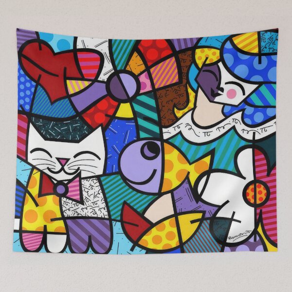 Item preview, Romero Britto –Romero Britto - Romero Britto - Romero Britto - Vibrant Colors, Pop Art  designed and sold by Romero Britto.
