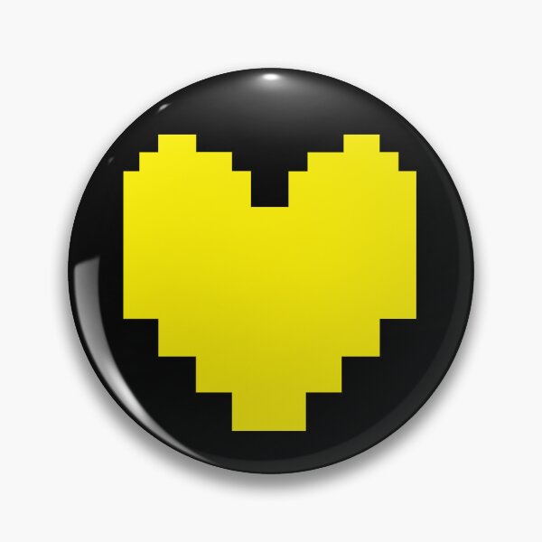 Artikelvorschau, Undertale Deltarune Gelbes Herz entworfen und verkauft von ChaoticArtandDesign.