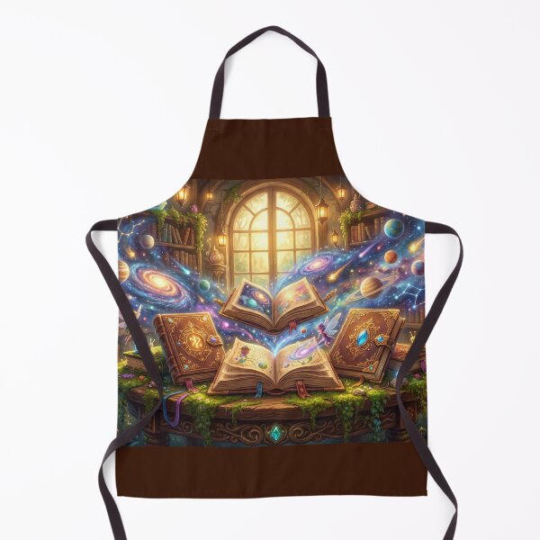 Item preview, Cosmic Library | Magical Books and Celestial Galaxy Art designed and sold by SebastianSpace.