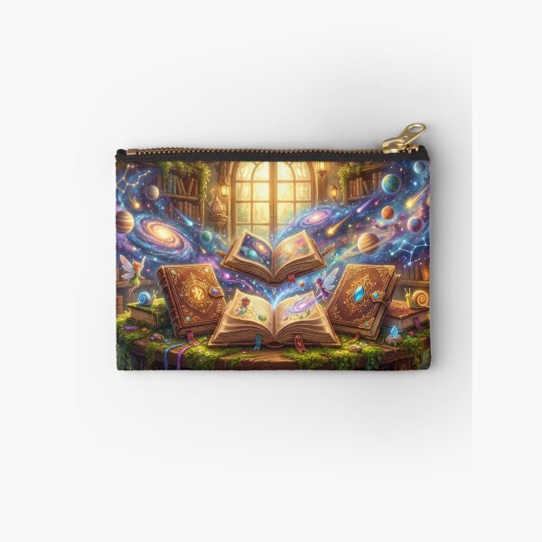 Item preview, Cosmic Library | Magical Books and Celestial Galaxy Art designed and sold by SebastianSpace.