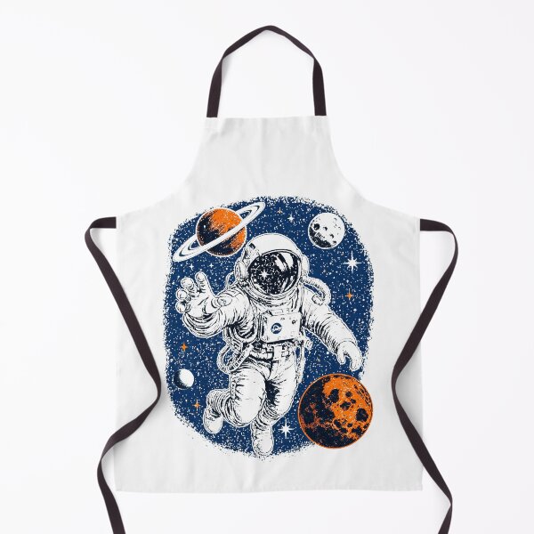 Item preview, Retro Halftone Astronaut Graphic designed and sold by exploreinstine.