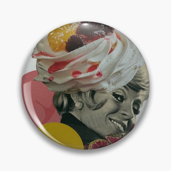 Item preview, The Dessert Diva, whimsical, retro Collage designed and sold by veraD58.