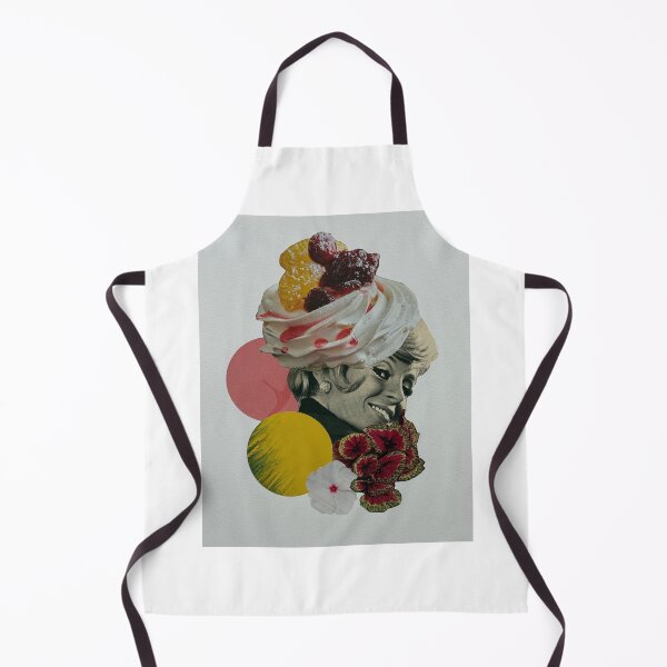 Item preview, The Dessert Diva, whimsical, retro Collage designed and sold by veraD58.