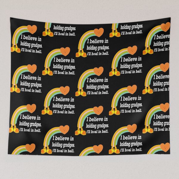 Item preview, I Believe In Holding Grudges I'Ll Heal In Hell  designed and sold by caterin-aasbne.