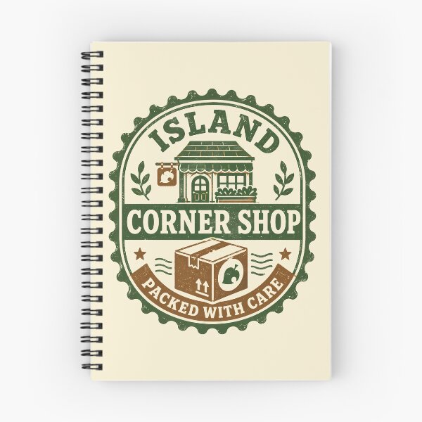 Item preview, Island Corner Shop Shipping Stamp designed and sold by agearb.
