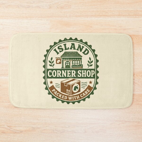 Item preview, Island Corner Shop Shipping Stamp designed and sold by agearb.