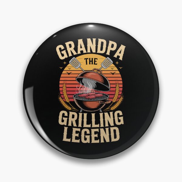 Item preview, GRANDPA THE GRILLING LEGEND designed and sold by jkrphoto.