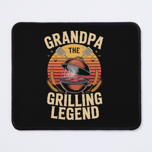 Item preview, GRANDPA THE GRILLING LEGEND designed and sold by jkrphoto.