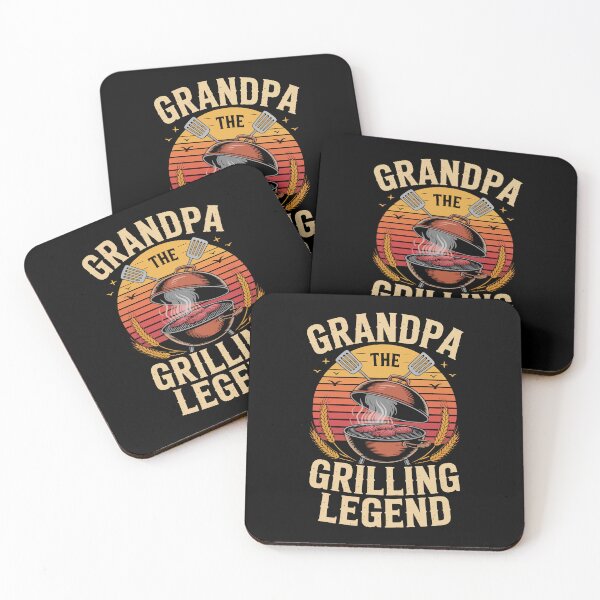 Item preview, GRANDPA THE GRILLING LEGEND designed and sold by jkrphoto.