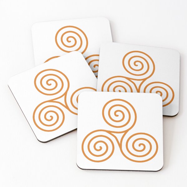 Item preview, Copy of a simple black Celtic triskelion motif by Beliris Creations designed and sold by BelirisCréations.