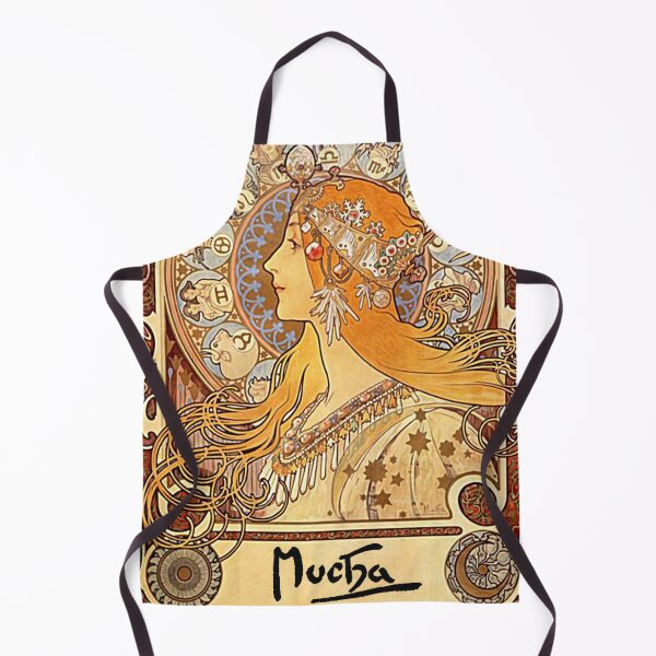 Item preview, Alfons Mucha – Zodíaco | Póster vintage Art Nouveau | Arte decorativo francés designed and sold by Shoupay.
