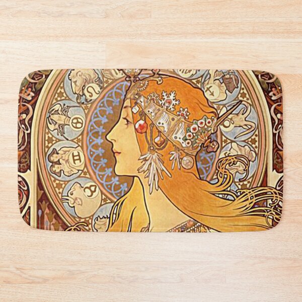 Item preview, Alfons Mucha – Zodiac | Art Nouveau Vintage Poster | French Decorative Art designed and sold by Shoupay.