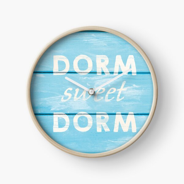 Dorm Sweet Dorm Clock