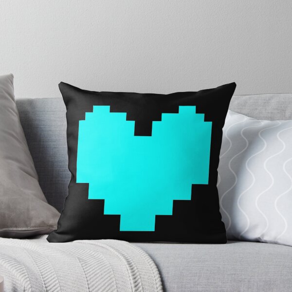 Item preview, Undertale Deltarune Aqua Heart designed and sold by ChaoticArtandDesign.