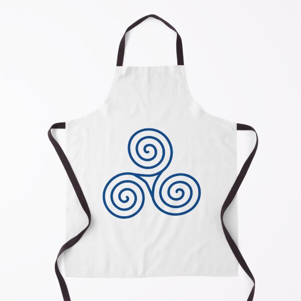 Item preview, Simple blue Celtic triskelion pattern by Beliris Creations designed and sold by BelirisCréations.