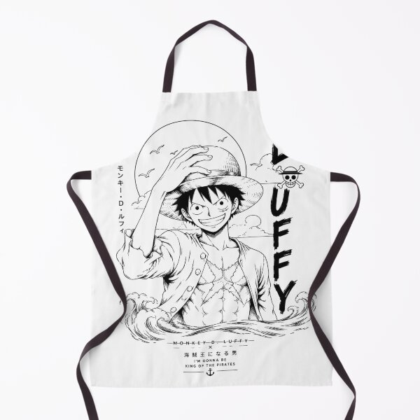 Artikelvorschau, Monkey D. Luffy, der Strohhutpiratenkönig – Vintage-Anime-Manga-Grafik entworfen und verkauft von Dlvznbm.