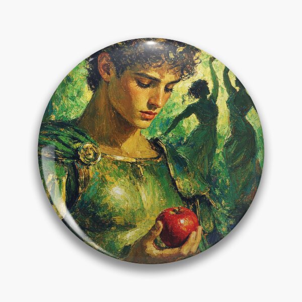 Item preview, The Judgement of Paris: Greek Mythology & Golden Apple Impressionist Art designed and sold by chihuahuashower.