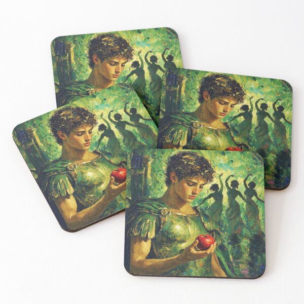 Item preview, The Judgement of Paris: Greek Mythology & Golden Apple Impressionist Art designed and sold by chihuahuashower.