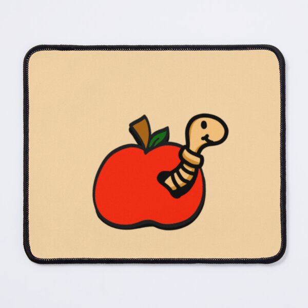 Item preview, Back to School Worm Apple designed and sold by HuiCreations.