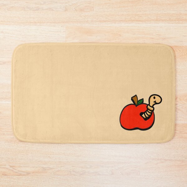 Item preview, Back to School Worm Apple designed and sold by HuiCreations.