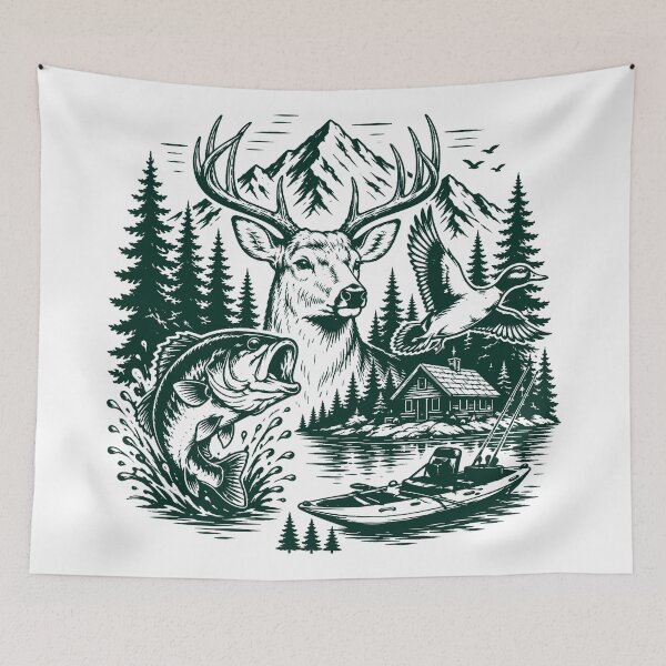 Item preview, Hunting Season Hunting Art designed and sold by DuDuChben.