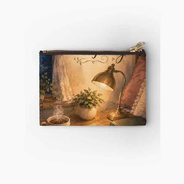 Item preview, Be Still and Pray – Cozy Christian Night Room - Spiral Notebooks designed and sold by Grace Unlocked.