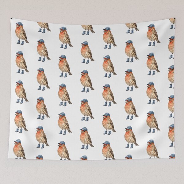 Item preview, House Finch Cap designed and sold by Roy & Tiffany.