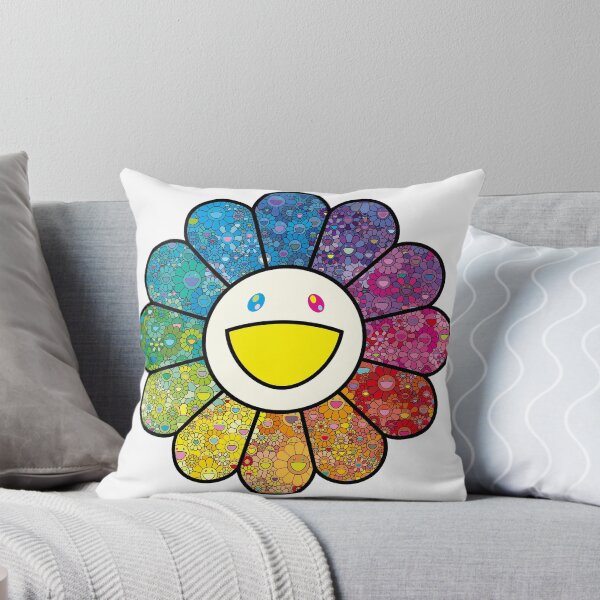 Item preview, the multicolor super rainbowflowers designed and sold by teresathorn.