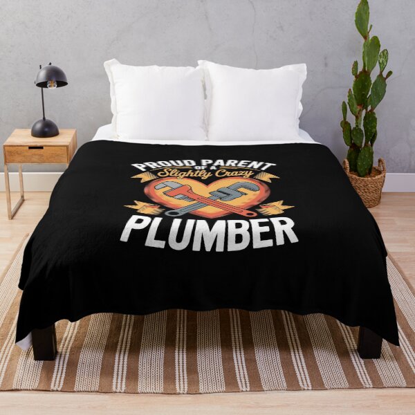 Item preview, PROUD PARENT OF A Slightly Crazy PLUMBER designed and sold by jkrphoto.