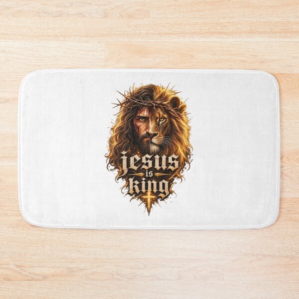 Item preview, Jesus Is King Lion Of Judah Portrait Graphic designed and sold by Derekquie.