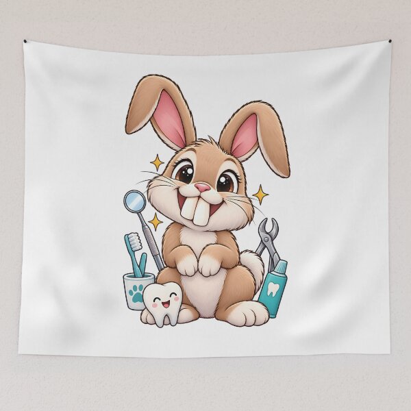 Item preview, Oversized Bunny Teeth – Funny Veterinary Dentistry designed and sold by Bettybee00.