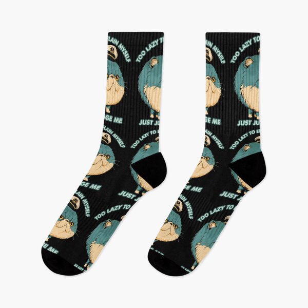 Item preview, Too Lazy to Explain Myself, Just Judge Me - Sarcastic Humor Quotes designed and sold by InkyGenies.