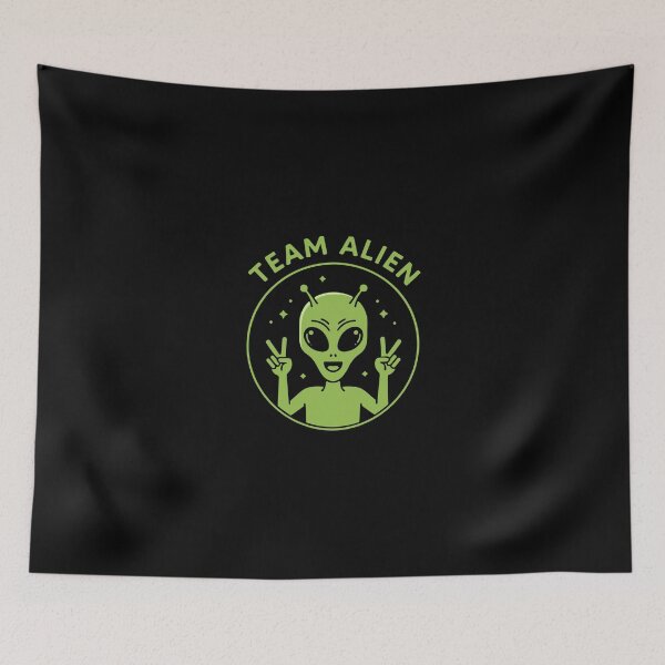 Item preview, Team Alien Extraterrestrial UFO Space Fan designed and sold by PopStars1993.