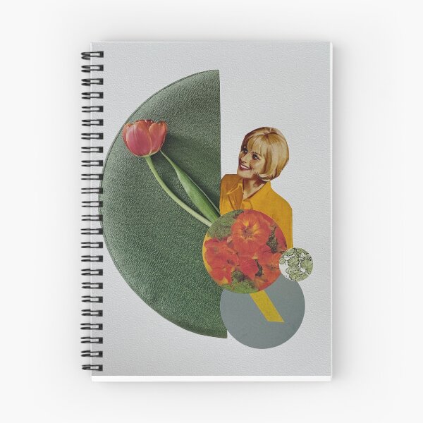 Item preview, Tulip Twist, Retro Floral Collage designed and sold by veraD58.