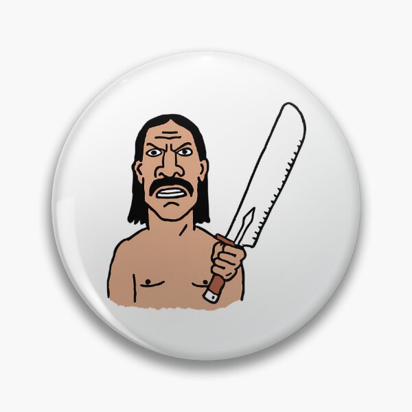 Item preview, Tough Guy With Machete - Doodle Art designed and sold by gloria-newel.
