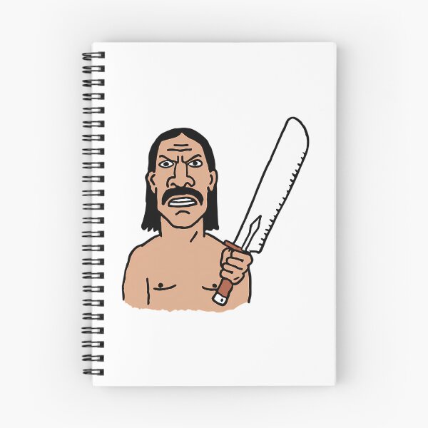 Item preview, Tough Guy With Machete - Doodle Art designed and sold by gloria-newel.