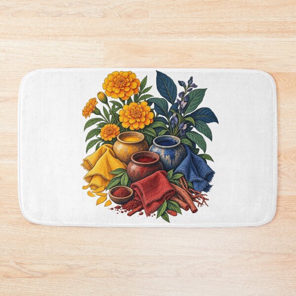 Item preview, Botanical Natural Dye Gift – Garden-Grown Color Craft designed and sold by UrbanCanvvas.