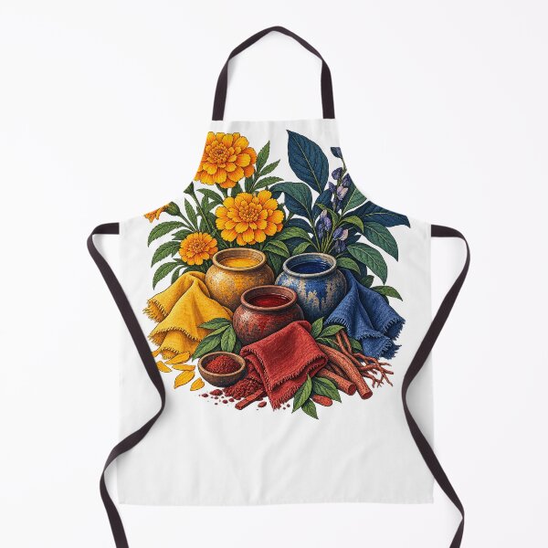 Item preview, Botanical Natural Dye Gift – Garden-Grown Color Craft designed and sold by UrbanCanvvas.
