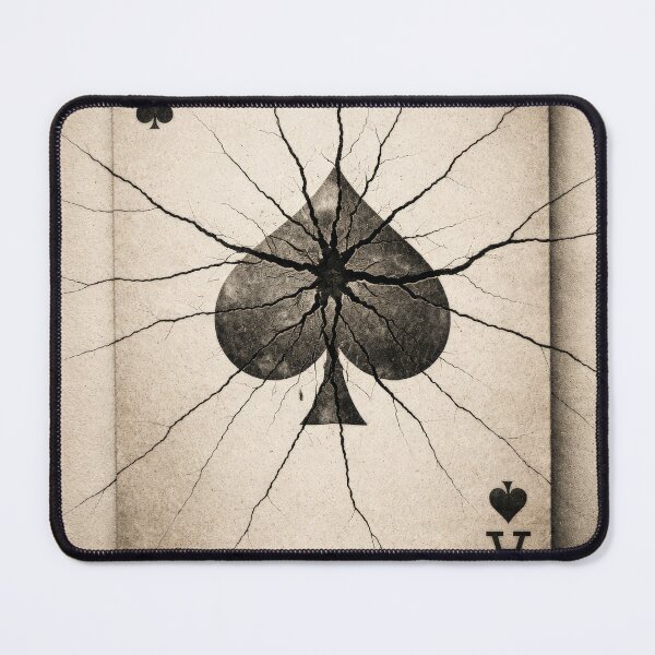 Item preview, The Game Movie Cracked Playing Card Cinema Poster designed and sold by Cine8.