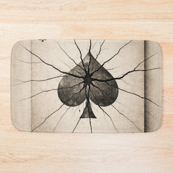 Item preview, The Game Movie Cracked Playing Card Cinema Poster designed and sold by Cine8.