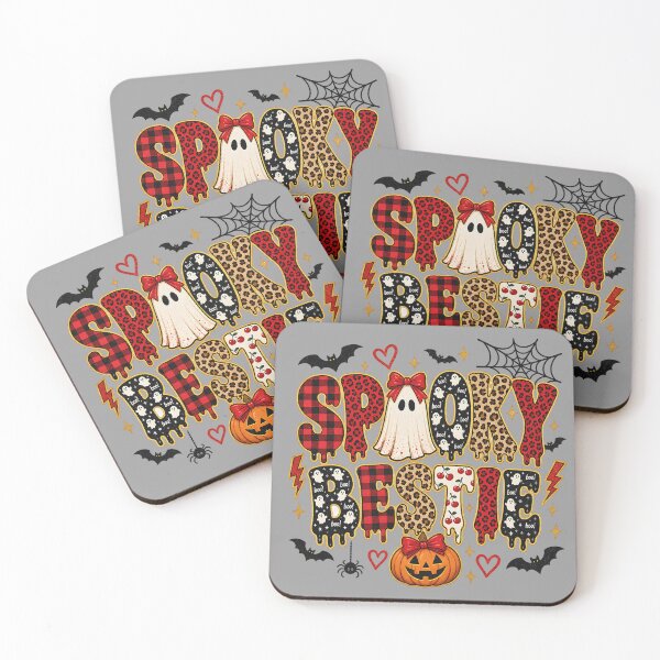Item preview, Spooky Bestie Halloween | Leopard Print Mixed Pattern Design designed and sold by MOCH- ART.